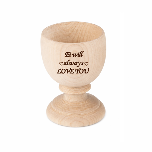 Eierbecher "Ei will always love you!"