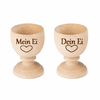 Eierbecher "Mein Ei" - "Dein Ei"