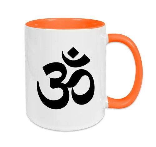 OM (Hindus, Jainas, Buddhisten) - Orange