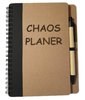 Spiral-Notizbuch "Chaos-Planer" mit Kugelschreiber
