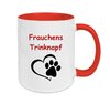 Frauchens Trinknapf