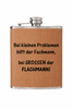 Flachmann in Holzdesign  -  "Fachmann"