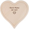 Herz Schneidebrett mit Saftrille - Beste Mama der Welt