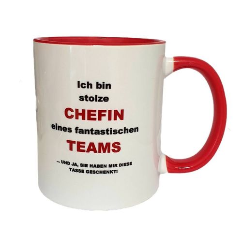 "Ich bin stolze CHEFIN, eines fantastischen Teams ... und ja
