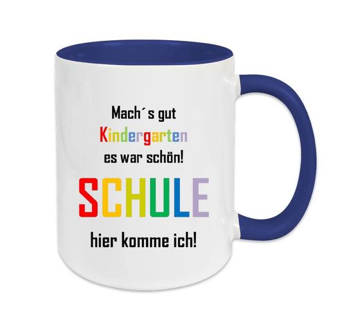Mach´s gut Kindergarten es war schön! Schule hier komme ich!