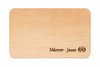 Schneidebrett Erle - 22 x 12 x 1,2 cm - Männer-Jause