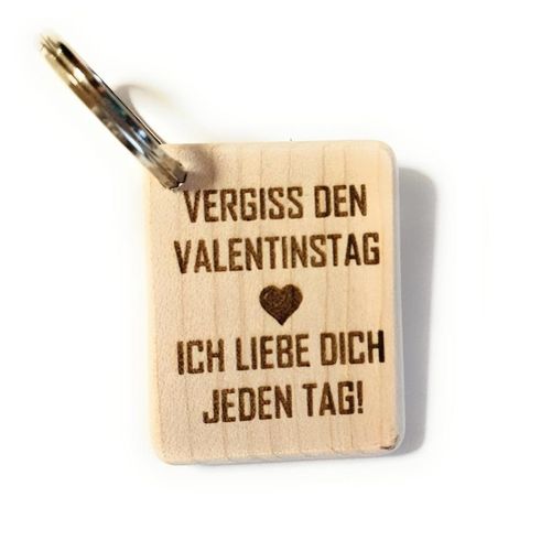 Schlüsselanhänger "Vergiss den Valentinstag mitfreudeschenken.at