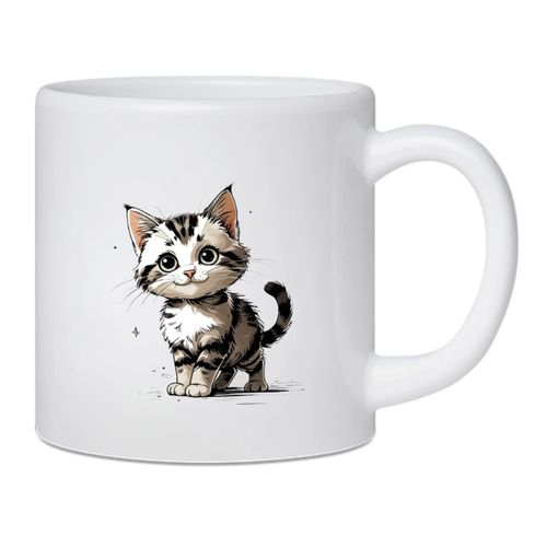Kunststofftasse 170ml - Katze