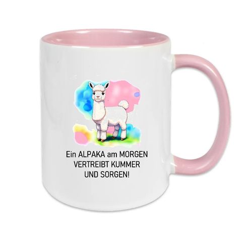 Ein Alpaka am MORGEN vertreibt Kummer und Sorgen!