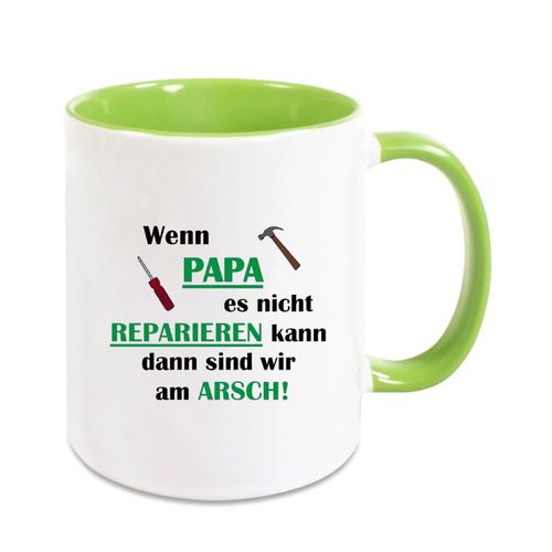 Wenn Papa es nicht REPARIEREN kann dann sind wir am ARSCH!