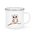 Emailletasse  -  Baby Eule