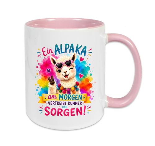 Ein Alpaka am MORGEN vertreibt Kummer und Sorgen!
