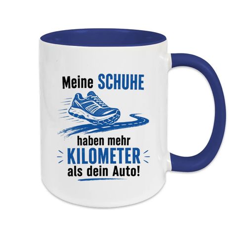 Meine Schuhe haben mehr Kilometer als dein Auto